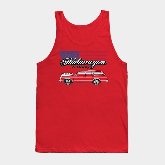 Maliwagon Multi Color 350 Tank Top by JRCustoms44